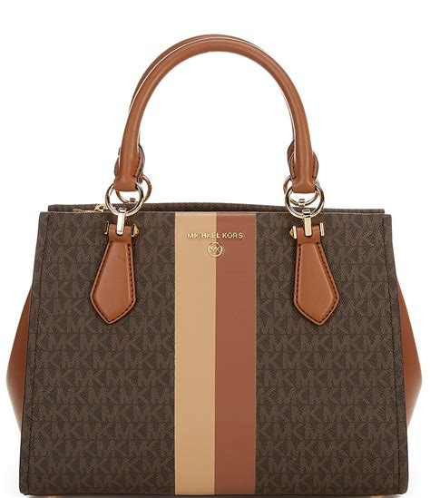 michael michael kors logo marilyn medium satchel|Michael Kors satchel sale.